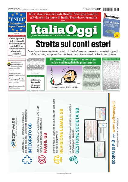 Italia oggi : quotidiano di economia finanza e politica